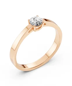 Solitaire Ring (Round), 0.45 ct — 101-10012/1(4.8) - Image 7