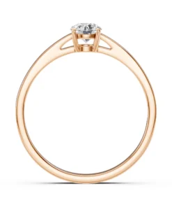 Solitaire Ring (Round), 0.45 ct — 101-10012/1(4.8) - Image 8