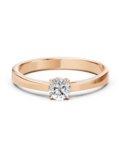 Solitaire Ring (Round), 0.45 ct — 101-10012/1(4.8) - Image 9