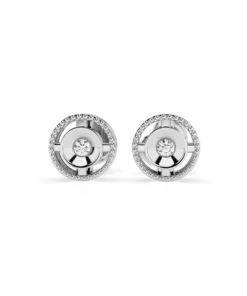 Minimalism Earring (Round), 0.04 ct — 102-10052