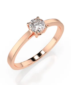 Solitaire Ring (Round), 0.3 ct — 101-10012/1(4.2) - Image 7