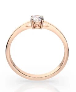 Solitaire Ring (Round), 0.3 ct — 101-10012/1(4.2) - Image 8