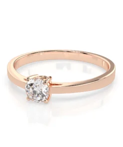 Solitaire Ring (Round), 0.3 ct — 101-10012/1(4.2) - Image 9