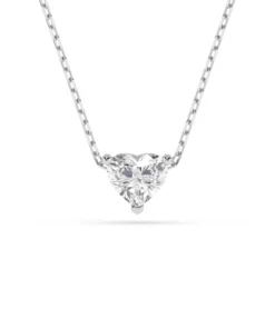Solitaire Necklace (Heart), 0.3 ct — 104-10066(0.30)HRT