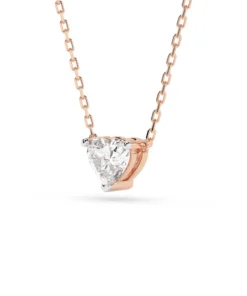 Solitaire Necklace (Heart), 0.3 ct — 104-10066(0.30)HRT - Image 8