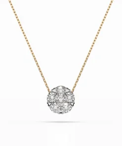 Illusion Necklace (Round), 0.15 ct — 104-10033(3.4) - Image 4