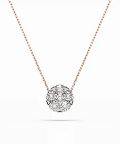 Illusion Necklace (Round), 0.15 ct — 104-10033(3.4) - Image 7