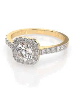 Solitaire Eternity Ring (Round), 0.4 ct — 101-10152(4.7) - Image 6