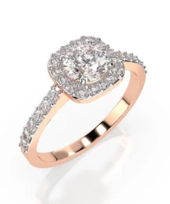 Solitaire Eternity Ring (Round), 0.4 ct — 101-10152(4.7) - Image 7