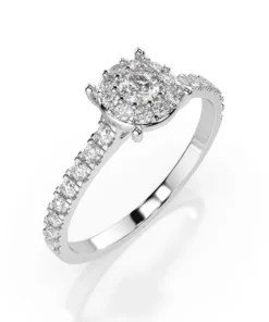Solitaire Eternity Ring (Round), 0.06 ct — 101-10017(2.5)