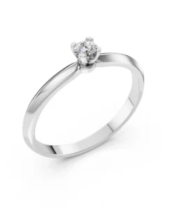 Solitaire Ring (Round), 0.1 ct — 101-10089(3.0)