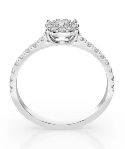 Alternative view of Solitaire Eternity Ring (Round), 0.06 ct — 101-10017(2.5)