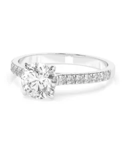 Solitaire Eternity Ring (Round), 1.0 ct — 101-10094(6.5) - Image 3