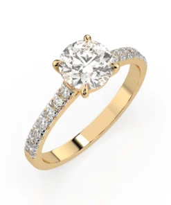 Solitaire Eternity Ring (Round), 1.0 ct — 101-10094(6.5) - Image 4