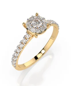 Solitaire Eternity Ring (Round), 0.06 ct — 101-10017(2.5) - Image 4