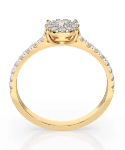 Solitaire Eternity Ring (Round), 0.06 ct — 101-10017(2.5) - Image 5