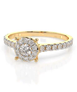 Solitaire Eternity Ring (Round), 0.06 ct — 101-10017(2.5) - Image 6