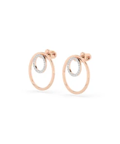 Minimalism Earring (Round), 0.25 ct — 102-10165 - Image 8