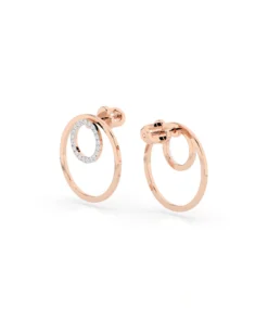 Minimalism Earring (Round), 0.25 ct — 102-10165 - Image 9