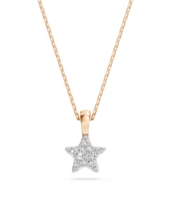 Minimalism Necklace (Round), 0.03 ct — 104-10077 - Image 7