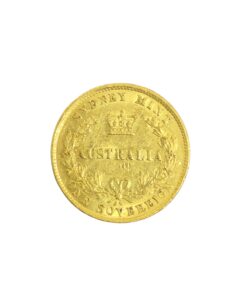 1859 Sydney Mint Australia Full Sovereign Gold Coin | Biggold - Image 3